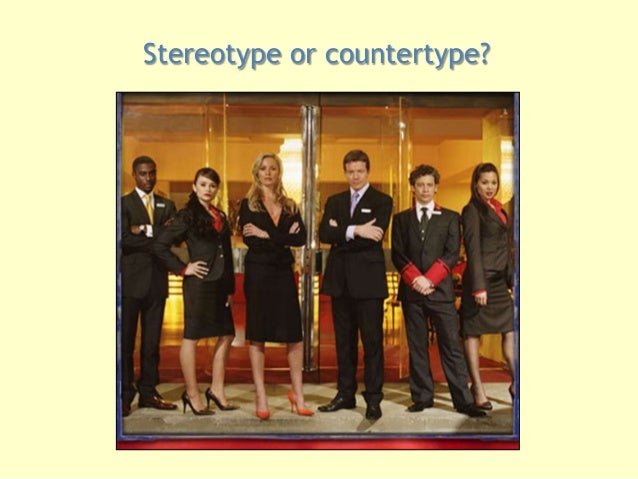 an example of a work stereotype is that