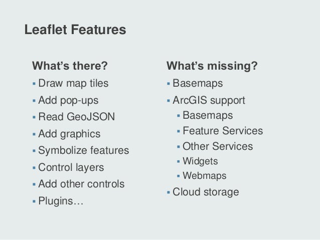 show feature layer map server with esri leaflet example
