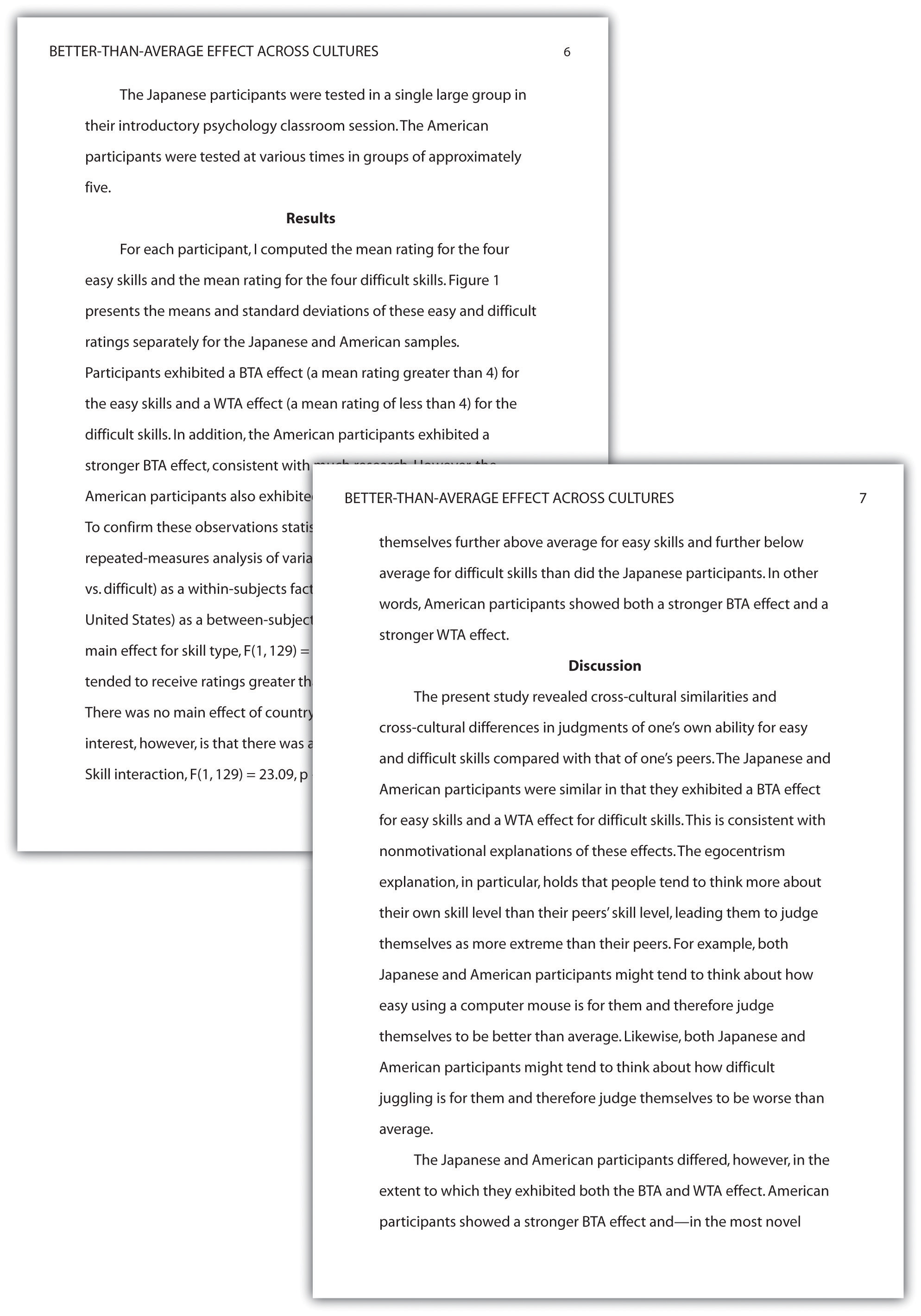 writing research report format and style