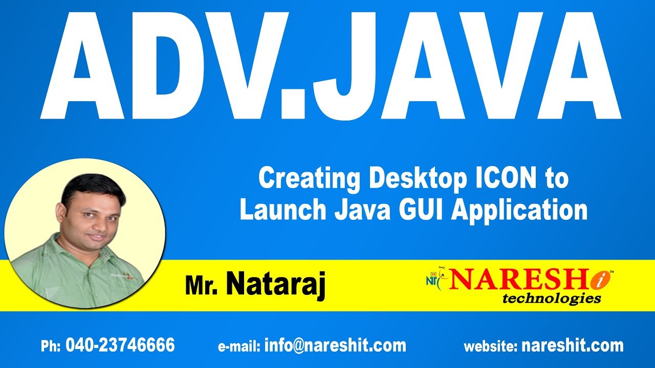 create java desktop application full example