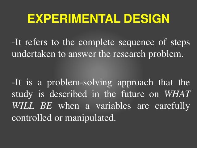 research design example chapter 3