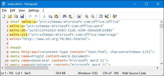 comments in an xml file example