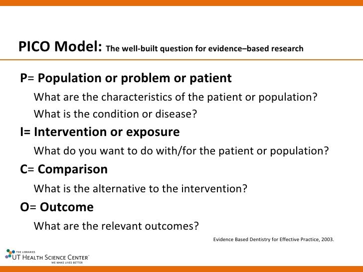 evidence based practice proposal example