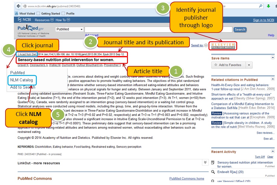 example of academic text article