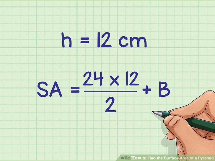 how to find the surface area of a prism example