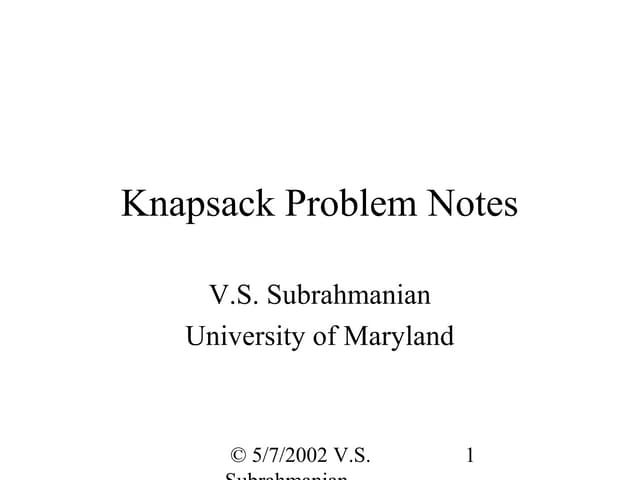 knapsack problem using greedy method example