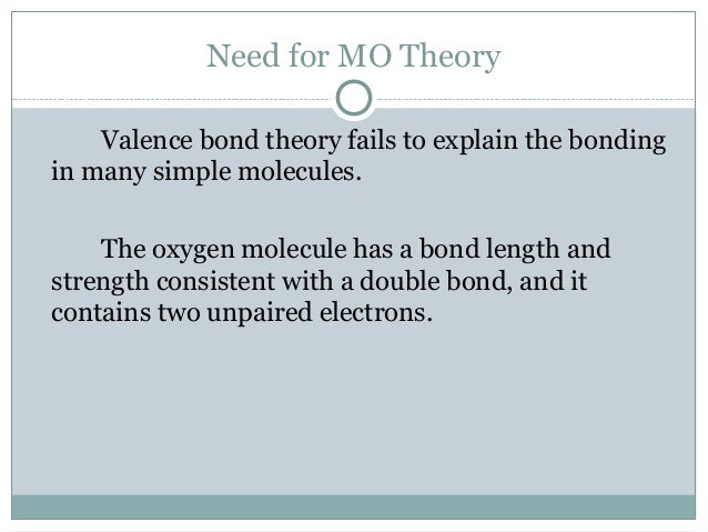 valence bond theory example problems